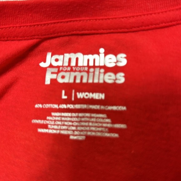 Christmas pajamas‎ women’s size large Santa Clause buffalo check - Picture 4 of 5